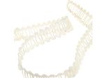 Nastro Decorativo In Iuta Bianco Crema 15Mm X 15M - Nastro Regalo Naturale Matrimonio Vintage Fai Da Te