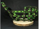 Museruola Per Cani In Nylon Palkar Misura 5 33 Cm X 11,5 Cm Nero-Verde (Museruola Per Cani In Nylon Palkar Misura 5 33 Cm X 11,5 Cm Nero-Verde)