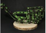 Museruola Per Cani In Nylon Palkar Misura 6 36 Cm X 12 Cm Nero-Verde (Museruola Per Cani In Nylon Palkar Misura 6 36 Cm X 12 Cm Nero-Verde)