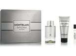 Mont Blanc - Explorer Platinum Set Regalo Edp 100 Ml, Gel Doccia 100 Ml E Miniatura Edt 7,5 Ml 100 Ml