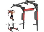 Barra Per Pull-Up Montata A Parete, Versatile Stazione Per Dip, Robusta Attrezzatura Per L'allenamento