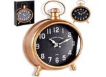 Vilde Orologio Da Parete Sveglia Nero 20,5X24 Cm