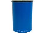Lattina Di Caffè In Acciaio Inox Airscape, Contenitore Per Alimenti, Coperchio Ermetico Brevettato, Per Spremere L'aria In Eccesso E Preservare La Freschezza Degli Alimenti (Blu Opaco)