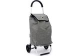 Blnbag T3 Carrello Spesa Leggero Pieghevole Capacità 50L Carrello Spesa Supermercato Sacco Picnic Carrello Shopper Fino A 25Kg, Grigio