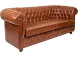 Lussuoso Divano Chesterfield Marrone A Tre Posti Divano Moderno A 3 Posti