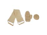 Set Di Flanella Esfoliante, Set Di Scrub Per Il Corpo, Set Di Scrub Esfoliante Per Il Corpo, Set Di Luffa Da Bagno, Set Di Luffa Da Doccia, Set Di Luffa