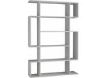 Dmora Libreria Marcellin 26X110X161H Cm Bianco, 4 Ripiani Portata Ripiani 25
