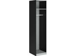 Dmora Guardaroba Grande Kaihime 50X218.6H Cm Nero, Appendiabiti Un'anta