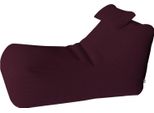 Talamo Italia Pouf МіHck 120X70X65H Cm Rosso, Rosso Forma Sacco Italy