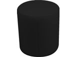 Talamo Italia Pouf Lisboa 40X40X42H Cm Nero, Nero Forma Cilindrica Italy