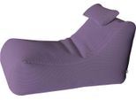 Talamo Italia Pouf МіHck 120X70X65H Cm Viola, Viola Forma Sacco Italy