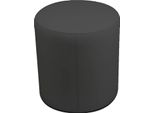 Talamo Italia Pouf Lisboa 40X40X42H Cm Grigio, Grigio Forma Cilindrica Italy