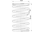 Molla Di Contrasto Variatore Malossi Multivar Rossa 61,80X138 Mm K 2,6