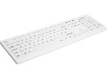 Cherry AK-C8100F-FUS-W/GE Tastiera Rf Senza Fili Qwertz Tedesco Bianco (AK-C8100F-FUS-W/GE)
