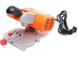 Mini Troncatrice, Velocità 7800 Giri/Min, Angolo Di Taglio Regolabile Da 0° A 45°, Arancione