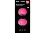 Palla Per Animali Gloria Play And Run Rosa Tpr M 6,35 Cm 2 Pezzi
