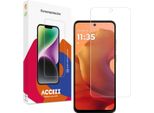 Motorola Moto G15, Motorola Moto G15 Power Screenprotector: Protezione Dello Schermo Accezz Gehard Glas - Schwarz