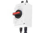 Interruttore Solare Fotovoltaico Isolatore Dc IP66 Interruttore Isolato Impermeabile Per Rv Alimentato Ad Energia Solare 1200V Dc 32A 4P Fusibile Proctive