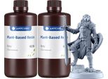 Resina Per Stampa 3D, Formula Ecologica, A Basso Odore, 2 Kg Grigio