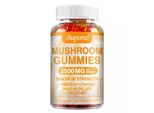 Gomme Ai Funghi 2500 Mg (100 Orsetti Gommosi) 10 Varietà Di Funghi In Un Unico Prodotto, Integratore Alimentare, Cervello, Memoria, Nervi, Sistema Immunitario
