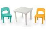 Set Dolu Tavolo Bianco + 2 Sedie