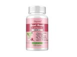 Barbabietola 1200 Mg (120 Capsule) Integratore Alimentare, Energia, Vigore, Cuore, Circolazione, Booster Di Ossido Nitrico, Capsule Di Barbabietola