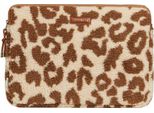 Selencia Teddy Laptop Sleeve 15-16 Pollici - Custodia Per Computer Portatile - Vanilla Leopard