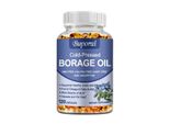 Olio Di Borragine 1000 Mg (120 Capsule) Integratore Alimentare, Capelli, Pelle, Unghie, Ossa E Articolazioni