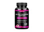 Supporto Per La Pressione Sanguigna (120 Capsule) Integratore Alimentare, Ibisco, Biancospino, Cuore, Circolazione