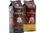 Marlenka® Duopack Mix - Caffè Arabica (1 X 500 G) E Caffè Crema (1 X 500 G) - Chicchi Di Caffè Tostati, Chicchi Per Espresso