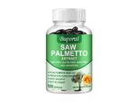 Estratto Di Saw Palmetto 320 Mg (120 Capsule) Integratore Alimentare, Testosterone, Prostata, Tratto Urinario, Capelli, Pelle