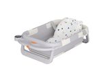 Yuenfong Vasca Da Bagno Per Bambini Vasca Da Bagno Per Bambini Pieghevole Con Cuscino Da Bagno Antiscivolo, Vasca Da Bagno Per Bambini Portatile Antiscivolo Vasca Da Bagno Pieghevole, Orsetto E Gallina