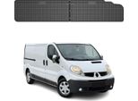 2001-2014 Renault Trafic 3RD Row Tappetini In Gomma Nero 2 Pz