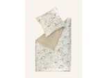 SchÖNer Wohnen Biancheria Da Letto Playful-B Colore Grigio Dimensioni 155X220+80X80
