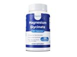 Magnesio Glicinato 500 Mg (120 Capsule) Integratore Alimentare, Muscoli, Sonno, Umore, Rilassamento, Stress, Ansia, Cervello, Nervi