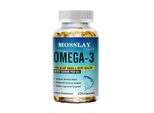 Olio Di Pesce Omega 3 1500 Mg (120 Capsule) Integratore Alimentare, Articolazioni, Cervello, Cuore, Nervi, Occhi, Capelli, Pelle, Unghie