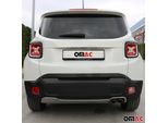 Modanatura Bagagliaio Posteriore Per Jeep Renegade 2014-2024 Spazzolato Scuro 3 Pz