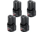 Batteria Ricaricabile Agli Ioni Di Litio Da 12 V, Capacità 4000 Mah, Compatibile Con La Serie BAT411, 4 Batterie