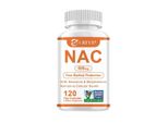 Nac (N-Acetilcisteina) 600 Mg (120 Capsule) Integratore Alimentare, Cervello, Fegato, Reni, Polmoni, Cuore, Nervi, Sistema Immunitario