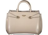 Elegante Borsa A Tracolla Marrone Da Donna Con Tracolla A Catena E Numerosi Scomparti
