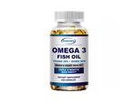 Olio Di Pesce Omega 3 6330 Mg Con Epa E Dha (120 Capsule) Integratore Alimentare, Cuore, Articolazioni, Occhi, Pelle