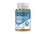 Glicinato Di Magnesio 500 Mg (120 Capsule) Integratore Alimentare, Sistema Immunitario, Muscoli, Sonno, Cuore, Ossa, Energia