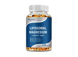 Magnesio L-Treonato Liposomiale 2000 Mg (120 Softgel) Con Vitamina D3, K2, Integratore Alimentare, Sistema Immunitario, Cervello E Ossa