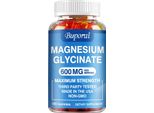 Glicinato Di Magnesio 600 Mg (100 Caramelle Gommose) Integratore Alimentare, Muscoli, Sonno, Rilassamento