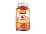 Vitamine C Gummies 1000Mg (100 Orsetti Gommosi) Integratore Alimentare, Pelle, Energia, Sistema Immunitario