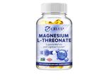 L-Magnesio Treonato 500 Mg (120 Capsule) Integratore Alimentare, Stimolante Dell'attività Cerebrale, Funzione Cognitiva, Memoria