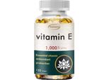 Vitamina E 1000IU (120 Capsule) Integratore Alimentare, Anti-Invecchiamento, Capelli, Pelle, Unghie, Occhi, Sistema Immunitario