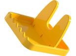 Pieghevole Pentola Coperchio Rack Plastica Cucchiaio Titolare Stand Organizzatore Cucina Organizzatore Per Forcella Spatola Rack Pan Cover Scaffale Stoviglie Giallo