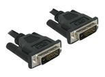 Delock 84369 Delock Dvi Kabel DVI(24+1) -> DVI(24+1) St/St 0.50M N