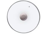 Coperchio In Vetro Kadax Con Manico In Silicone "Tolfa"", Coperchio Per Pentola Resistente Al Calore, 26 Cm"